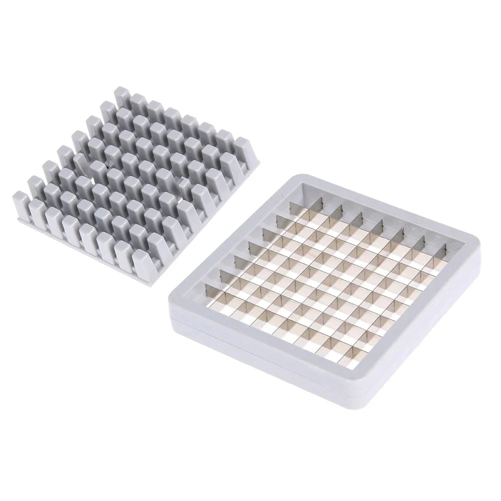 Royallure rostfritt stål grönsakshackare tärnare med två utbytbara blad – Lätt att rengöra & Hållbar Carvallo