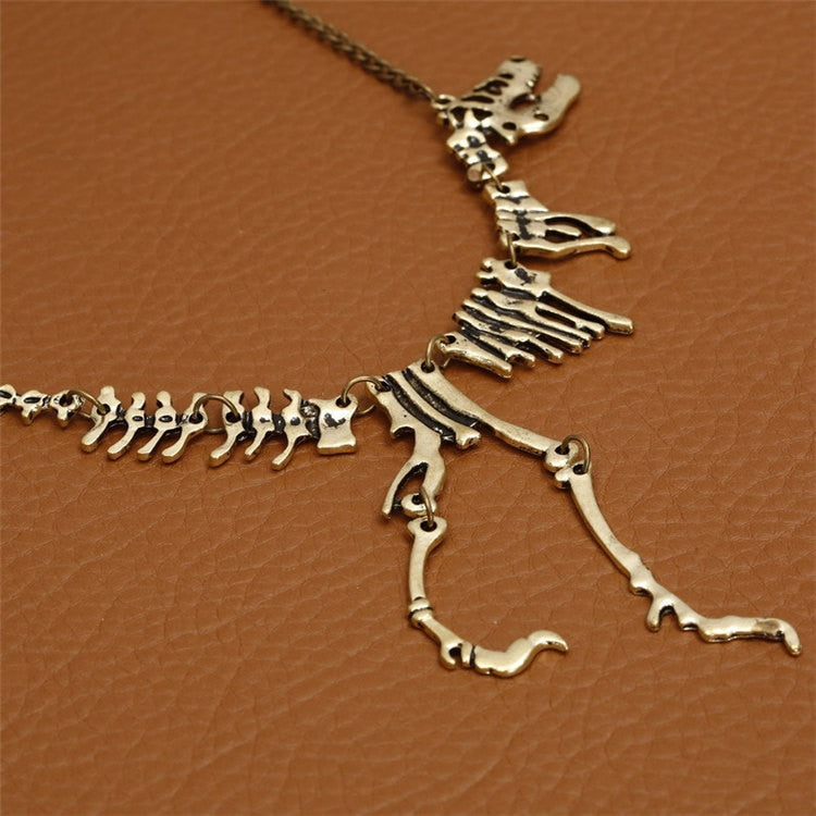 Tyrannosaurus Rex skelett halsband-Jewelry-Hemnix-Brons-Hemnix