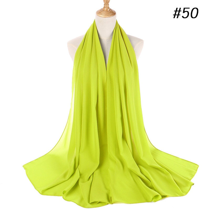 Chiffon Hijab pannband-Clothes for women-Bellasverige-Hemnix