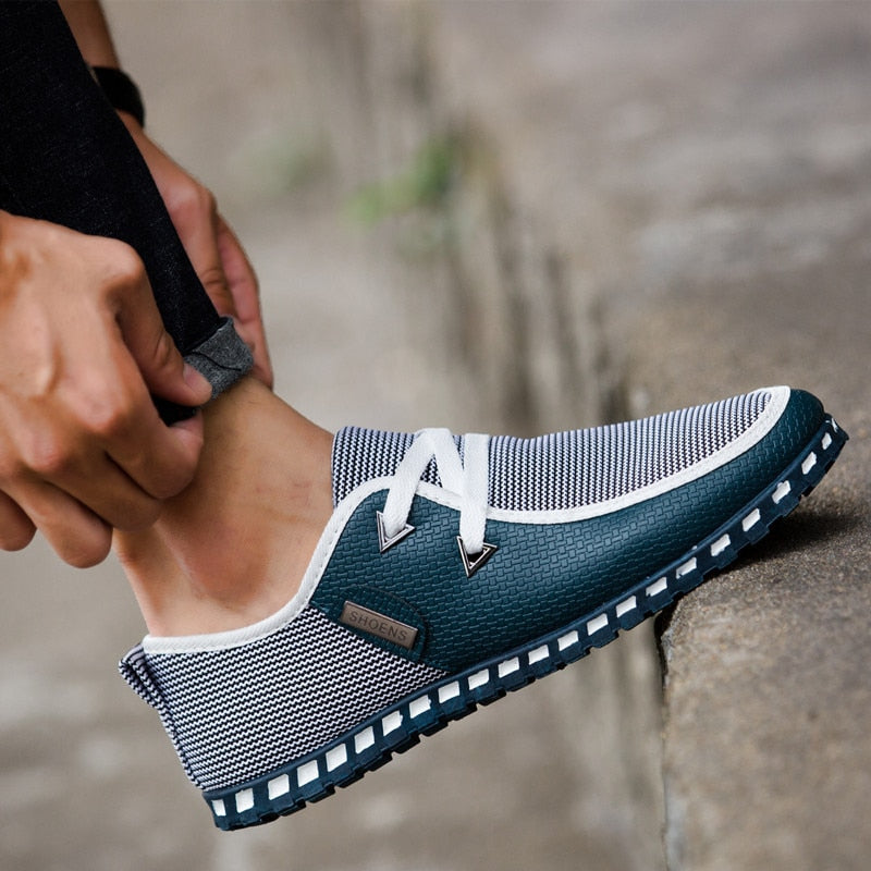 Driving Loafers för män-Shoes for Men-Hemnix-Turkos-39-Hemnix