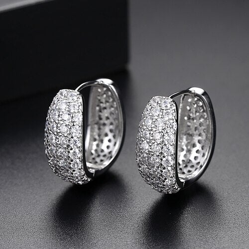 Huggie Hoop örhängen-Accessories-Hemnix-Silver 1-Hemnix