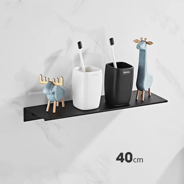Carvallo – Borstad Aluminium Förvaringshylla med Modern & Minimalistisk Design Carvallo
