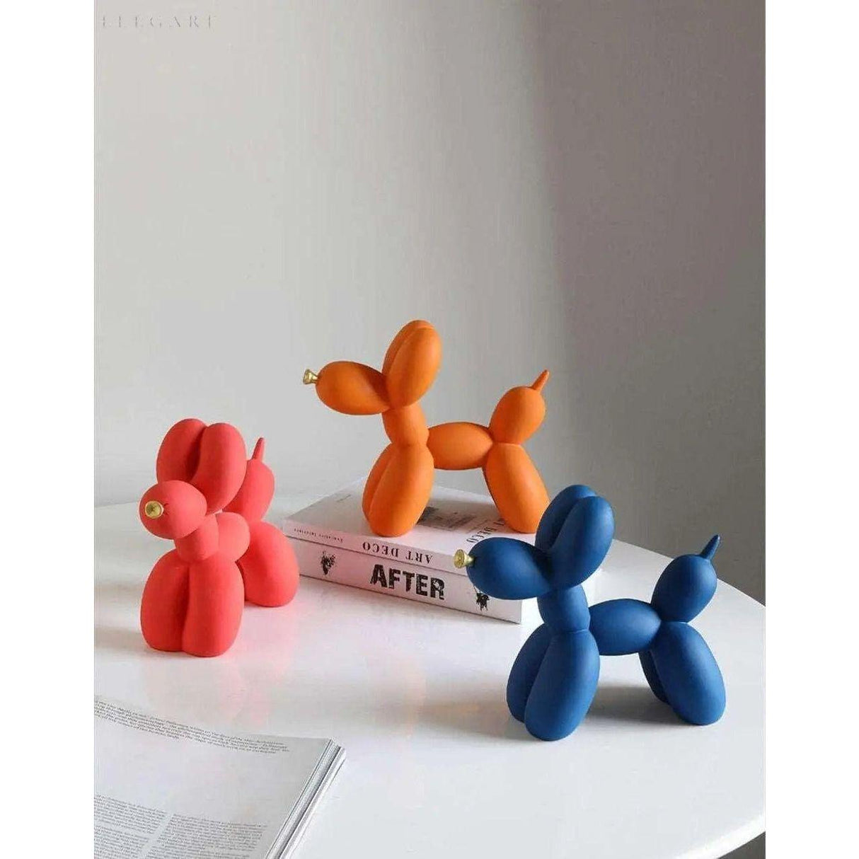 Haku - Ballonghundfigur med gyllene nos Carvallo