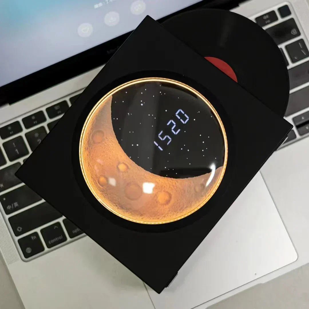 MoonGlow – LED Månljus med Musik & Bluetooth Högtalare | Stämningsfull Belysning Carvallo