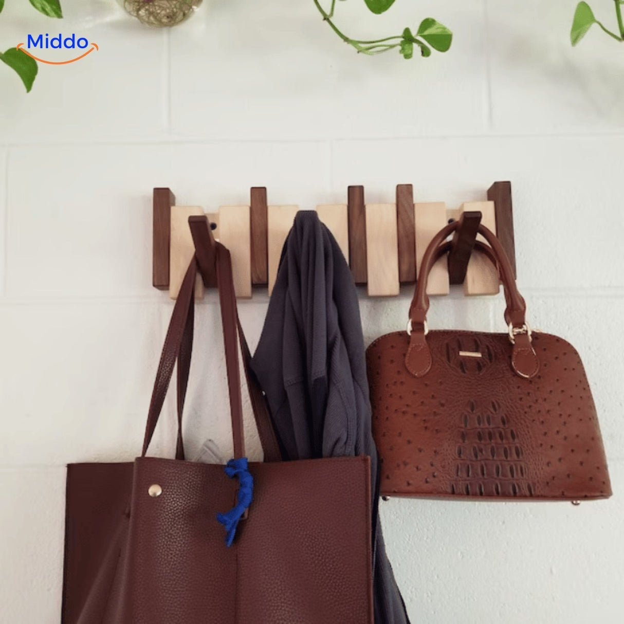 Handgjord Piano Coatrack | Lyxig träcoatrack i pianoform MILA Sverige