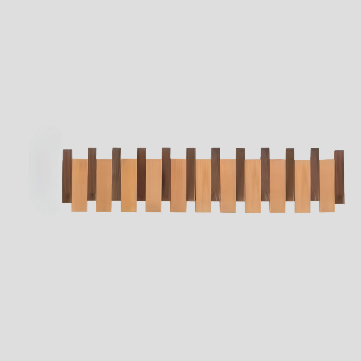 Trädhängare i tangentbord-stil – Kreativ design | Ideal för hall eller dörr Carvallo