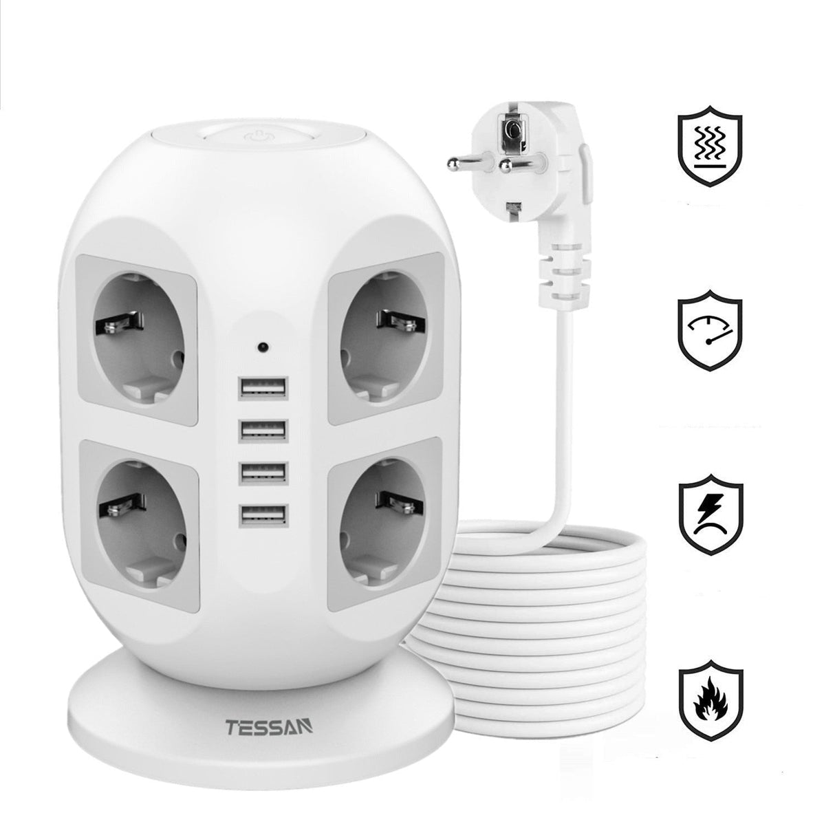 Flera Strömförsörjningsnät Tower Bellasverige