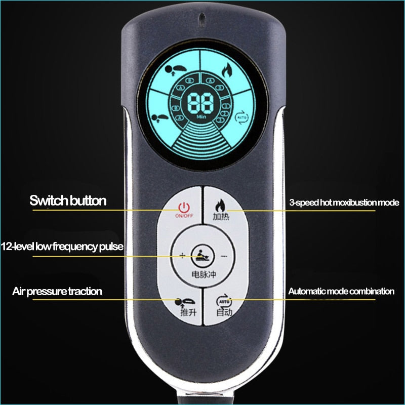 Cervikal dragning nacksmärtlindringsmaskin Carvallo