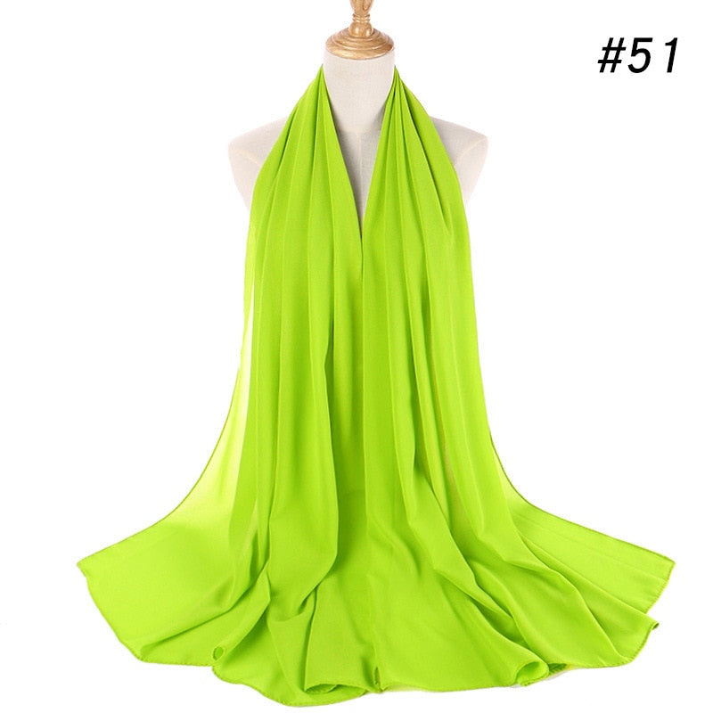 Chiffon Hijab pannband-Clothes for women-Bellasverige-Hemnix