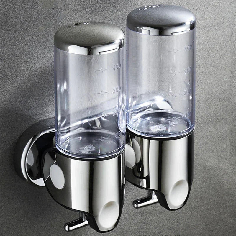 PureFlow - Vägghängd tvåfacks tvålpump för ett snyggt badrum Carvallo