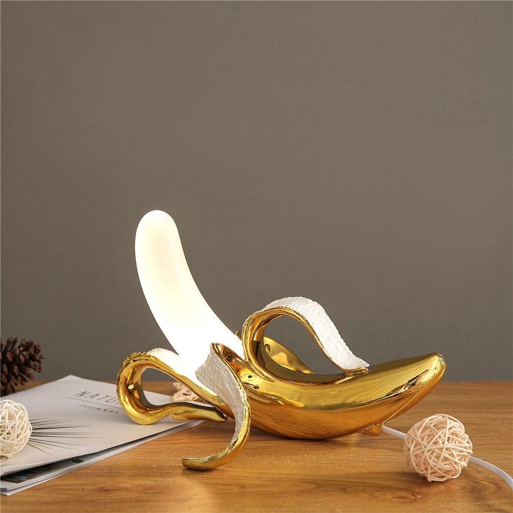 LuminaBanana Lamp - Dekorativ bananbordslampa Carvallo