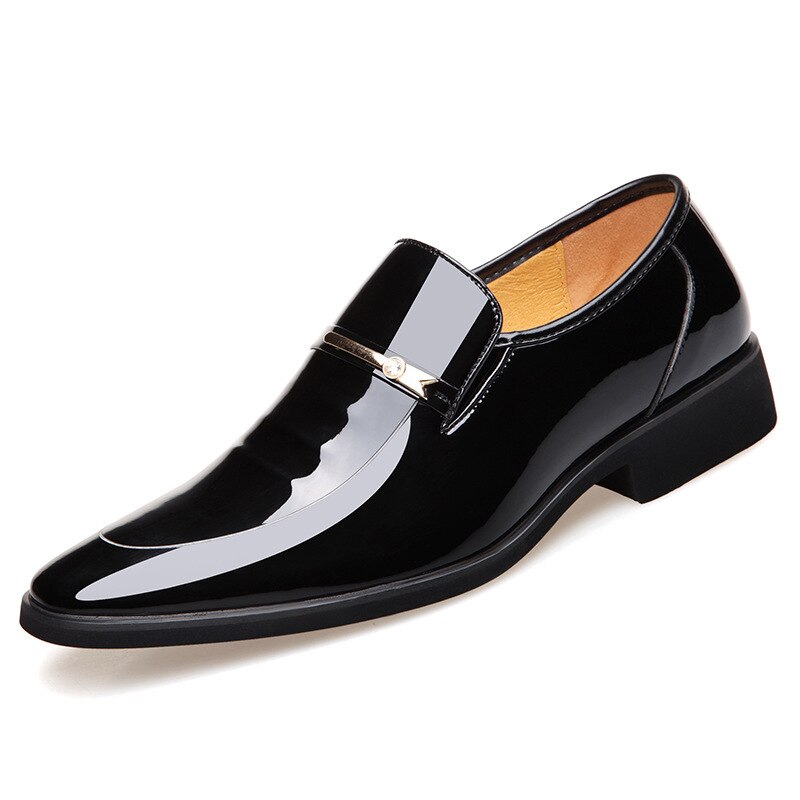 Lyxiga Läderloafers-Shoes for Men-Hemnix-Svart-38-Hemnix