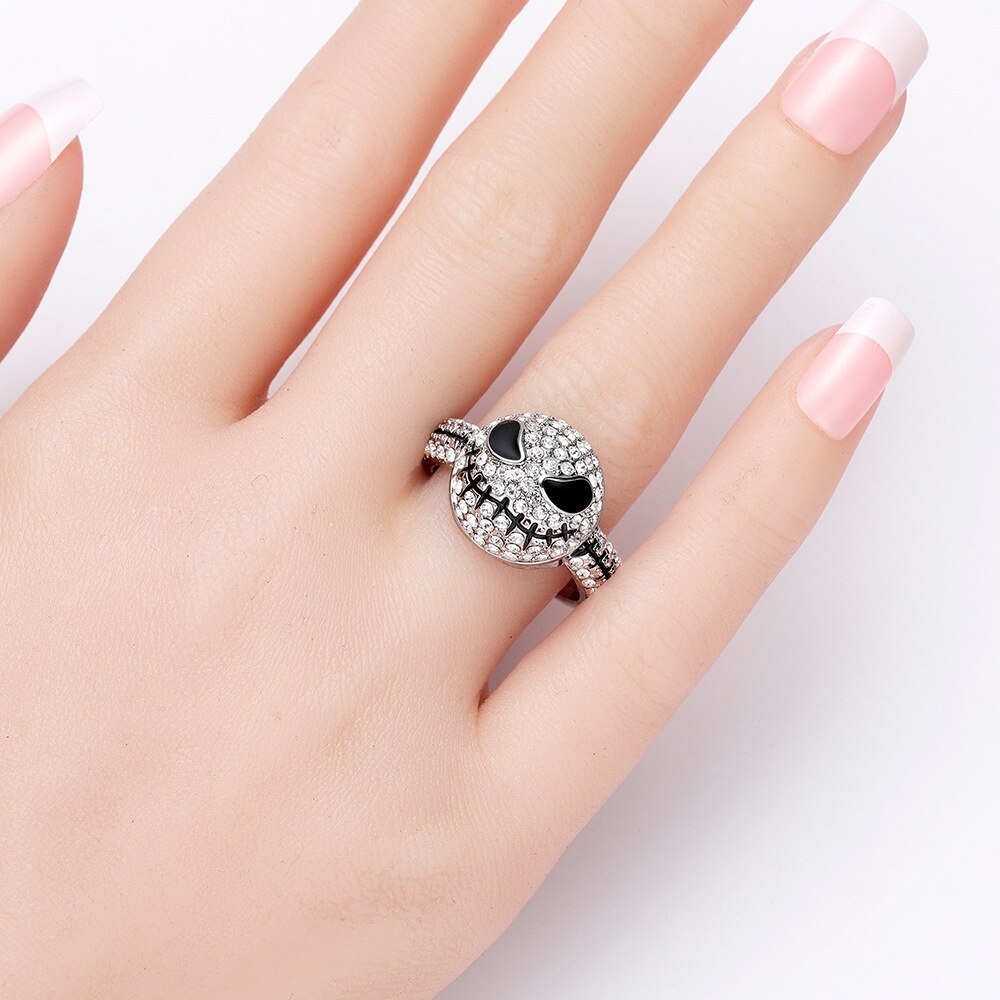 Jack Skellington Ring-Jewelry for women-Hemnix-Hemnix