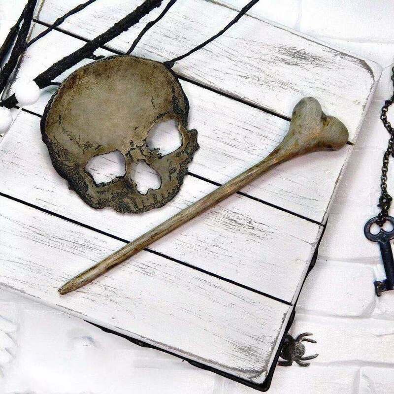 Hårnål med dödskalle-Accessories-Bellasverige-Hemnix