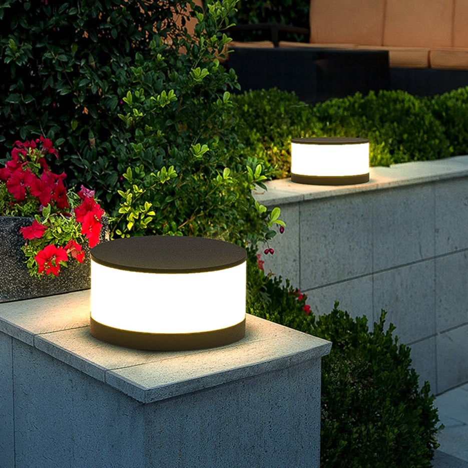 Carvallo-vägglampa LumaSteel | Med skymningssensor | Rostfritt stål & Aluminium | IP65 Väderbeständig | LED Varmvit Carvallo