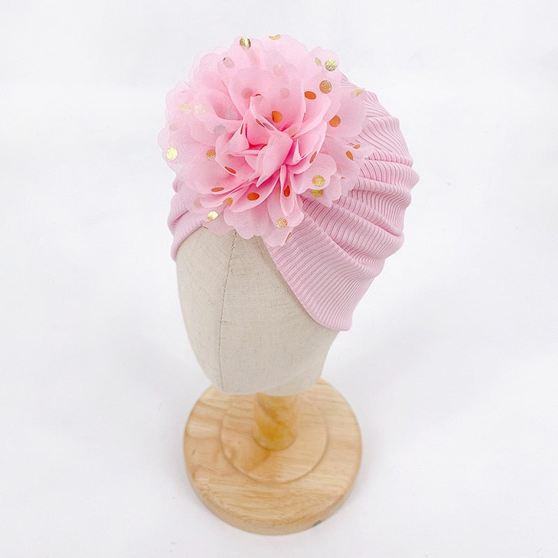 Rufsig topp baby turban hatt-Kids-Hemnix-Rosa-Hemnix