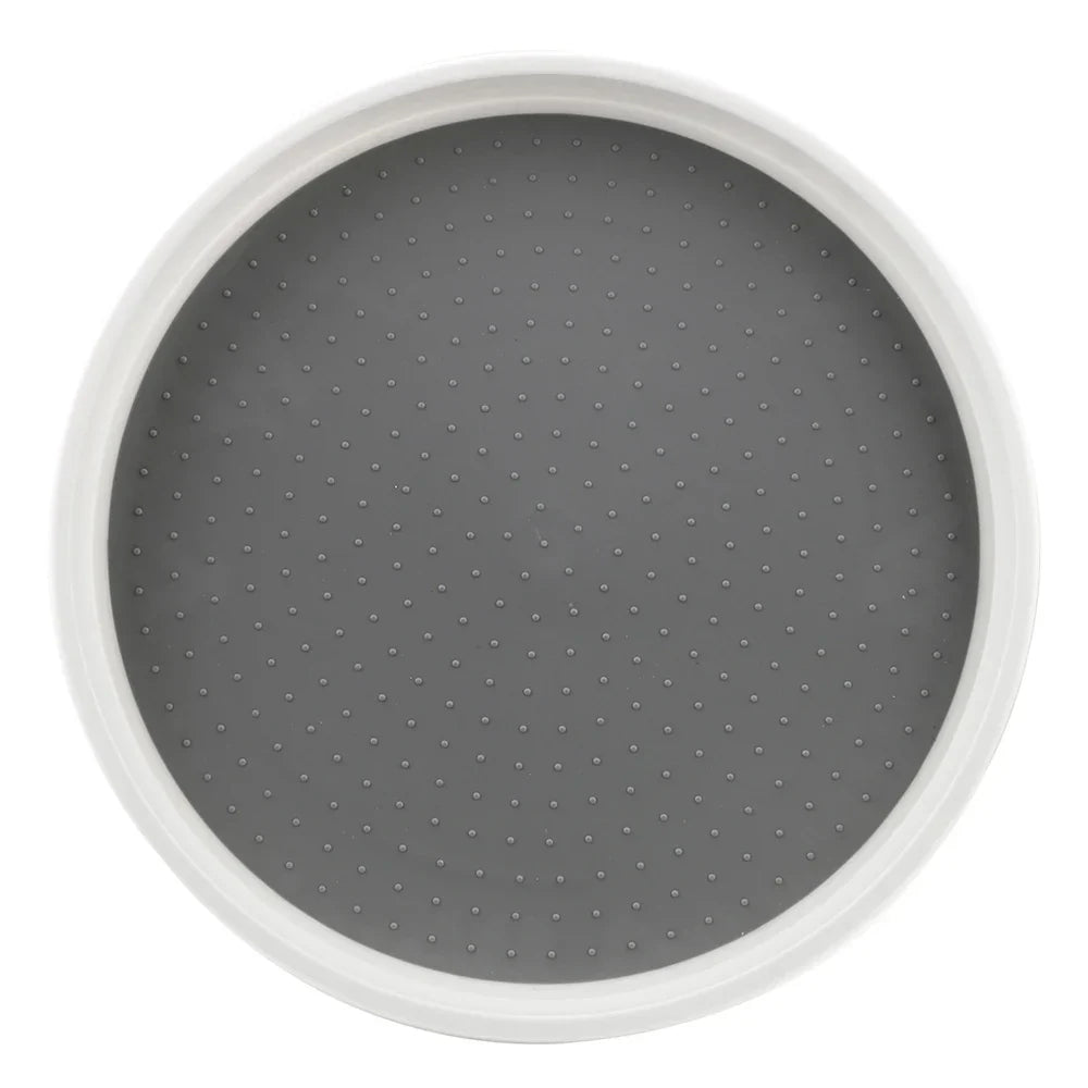 Carvallo Spinora | 2-vånings rund hylla med halkfri yta | 360° organiserare för kök & skafferiskåp Carvallo