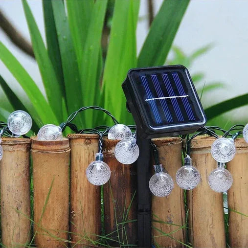 Solenergi LED Fe Fairy Lights | Vattentåliga Utomhus Ljus Slingor Carvallo