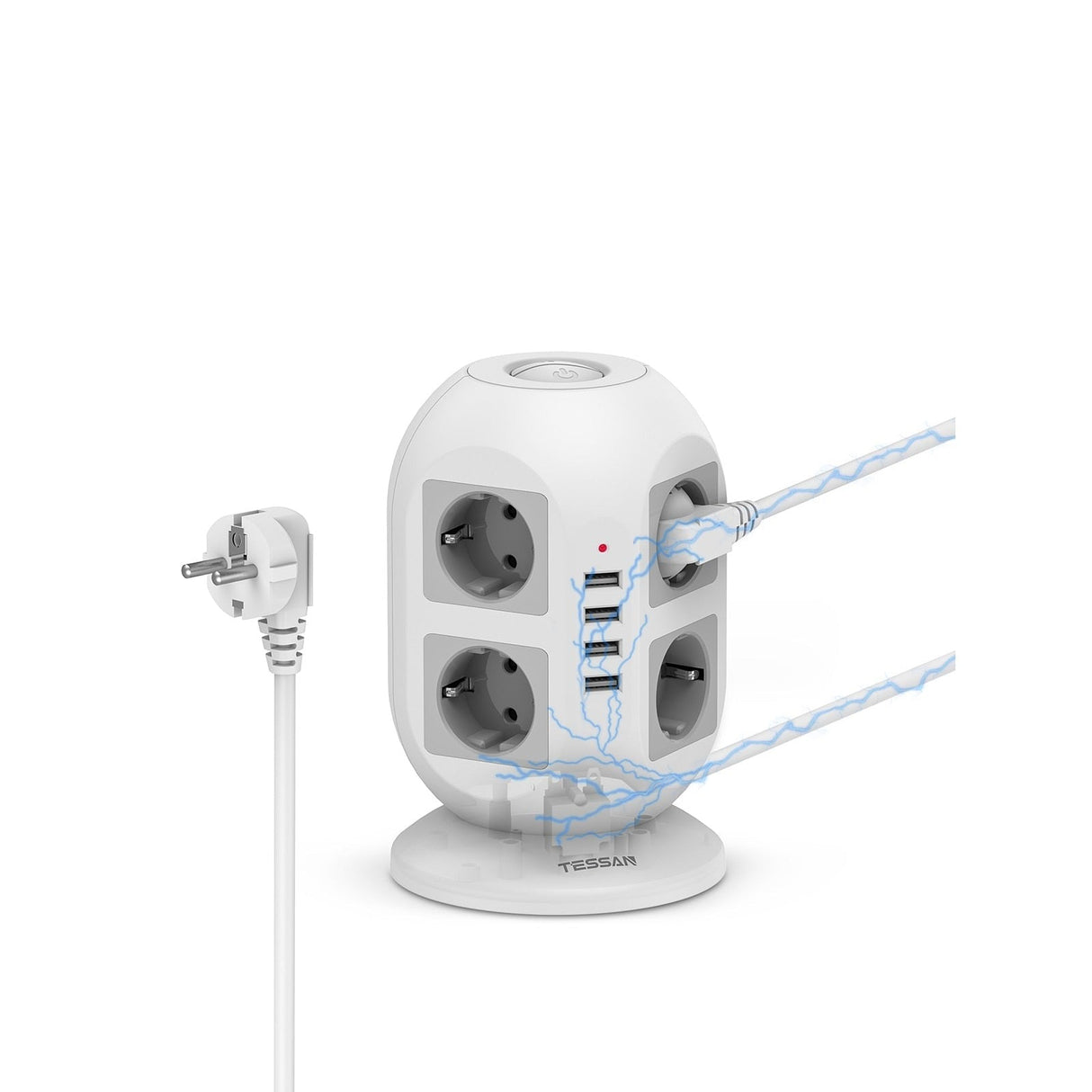 Flera Strömförsörjningsnät Tower Bellasverige