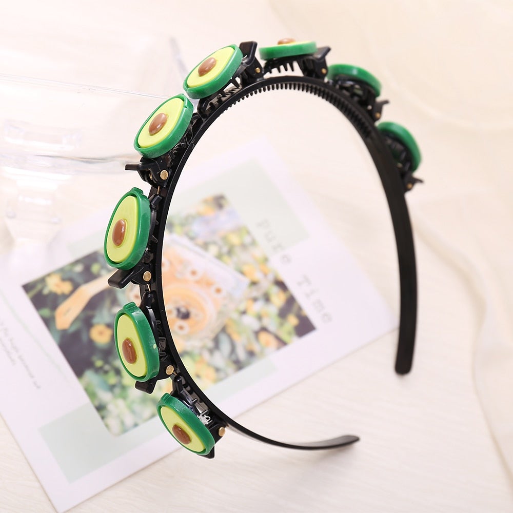 Söt prinsessa frisyr hårnål-Accessories-Hemnix-Avokado-Hemnix