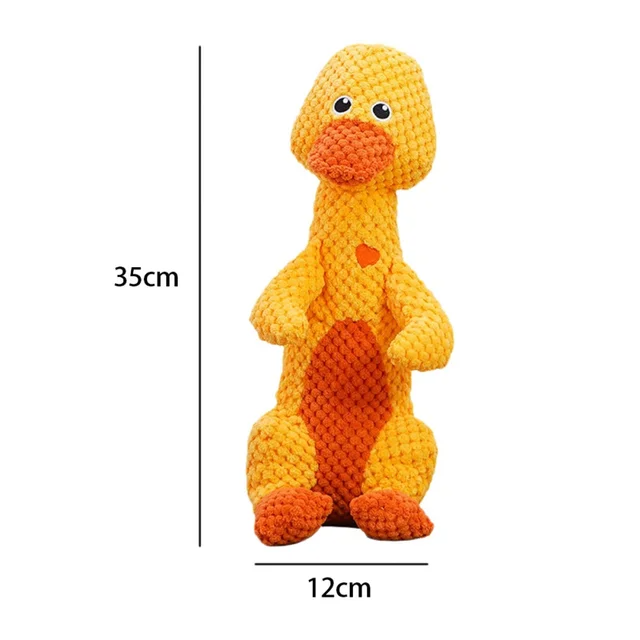 Furora Indestructible Plush Hundleksak – Mjuk & Hållbar Tuggleksak för Aggressiva Tuggare Carvallo