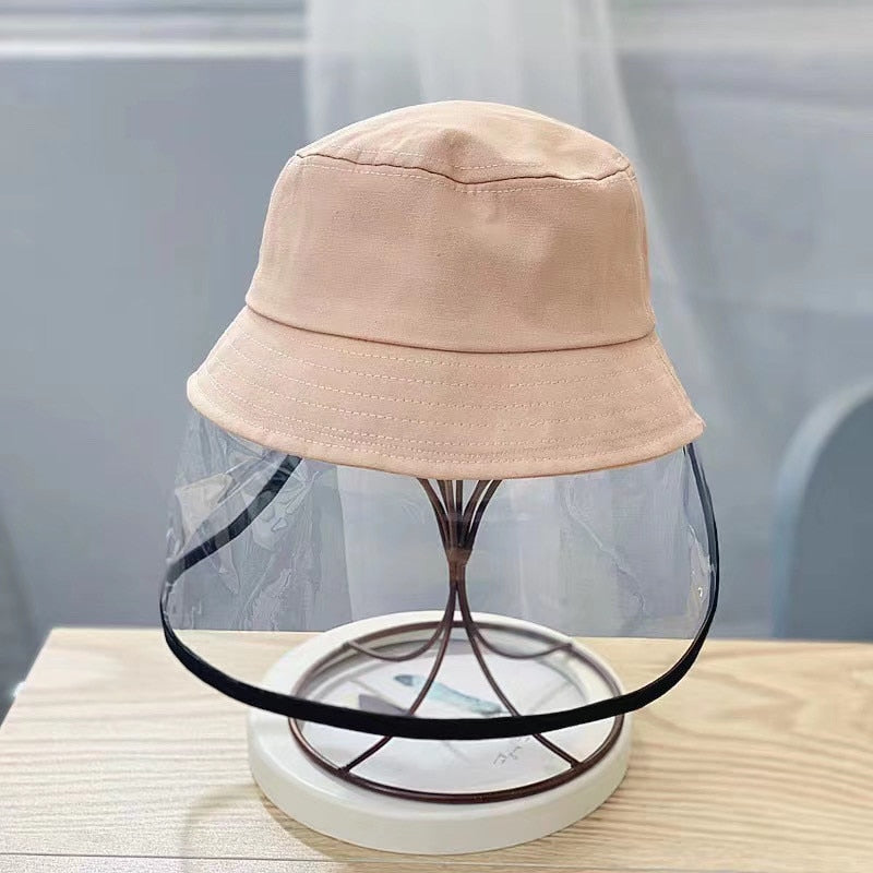 Barn ansiktsskyddshatt-Phone Accessories-Hemnix-Rosa-48-52cm-Hemnix