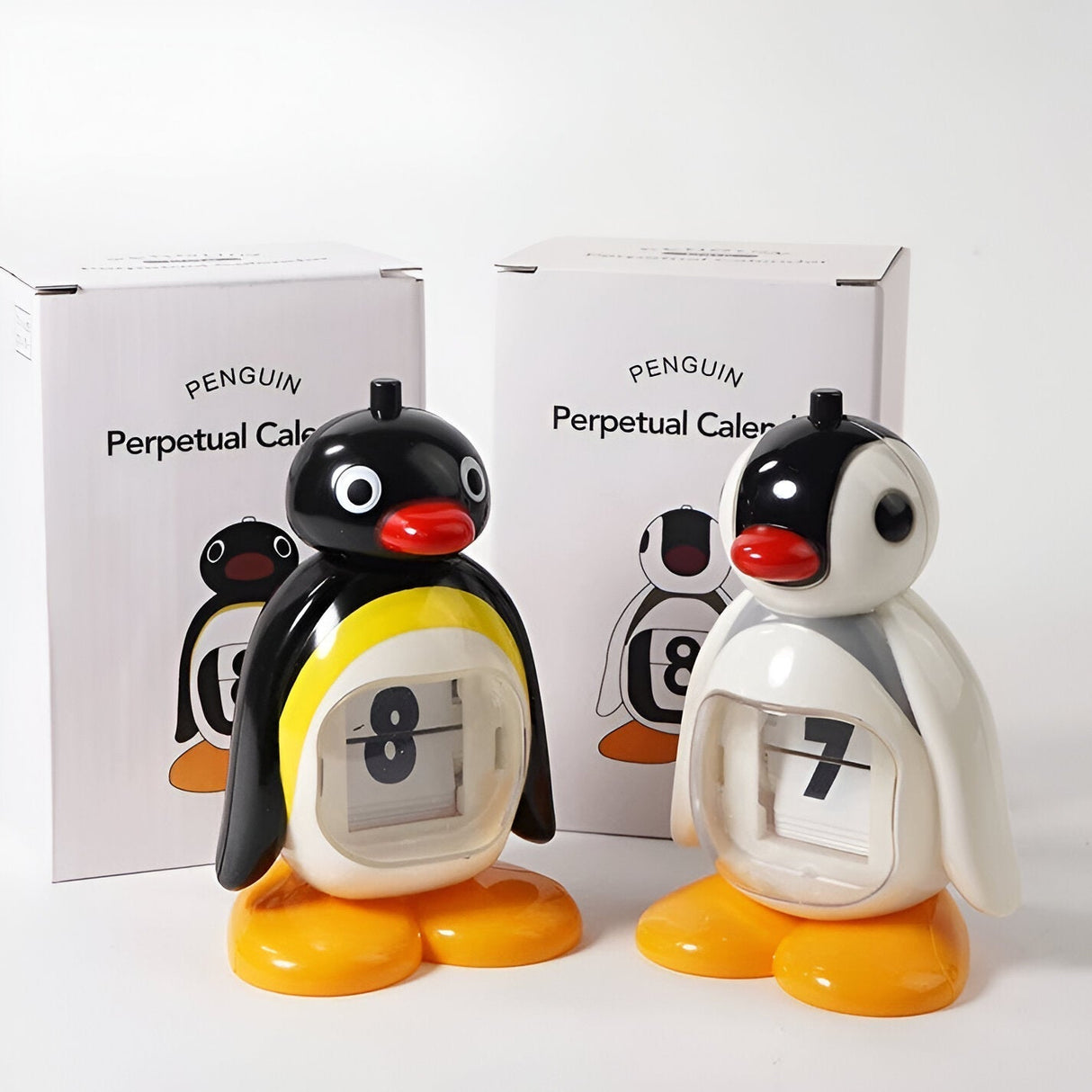 PenguinTidy - Manuellt flip leksak med sött pingvindesign Carvallo