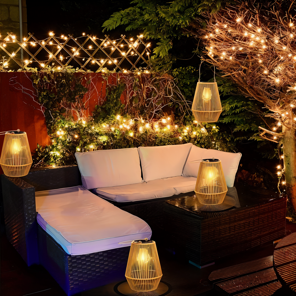 Carvallo – Elegant Hängande Lantern med Tidlös Rattan Charm Carvallo