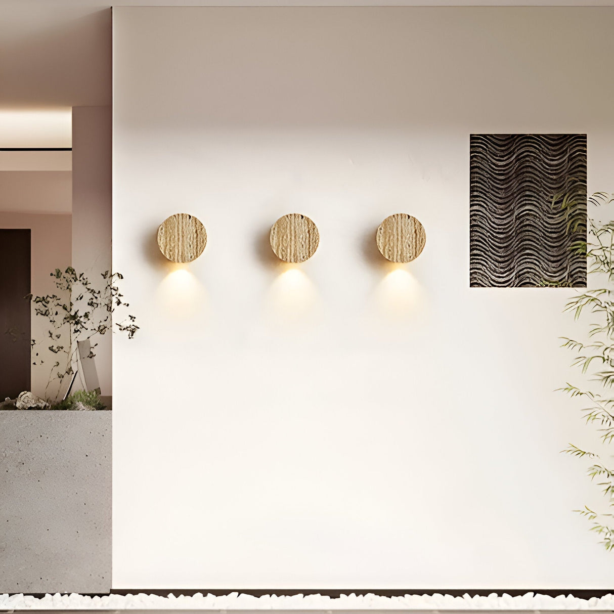 OrbGlow – Vägglampa med mjukt sken och Wabi Sabi-inspirerad estetik Carvallo