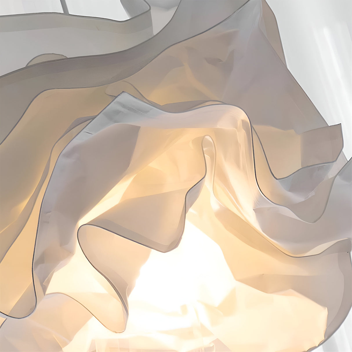 ShadeGlow - Anpassningsbar hänglampa med pappersskärm design Carvallo