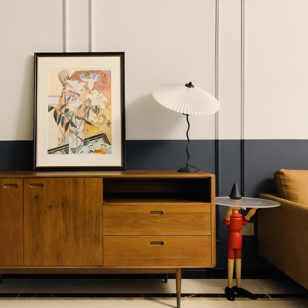 OrigamiGlow – Elegant LED-lampa med vågigt design för modern belysning Carvallo