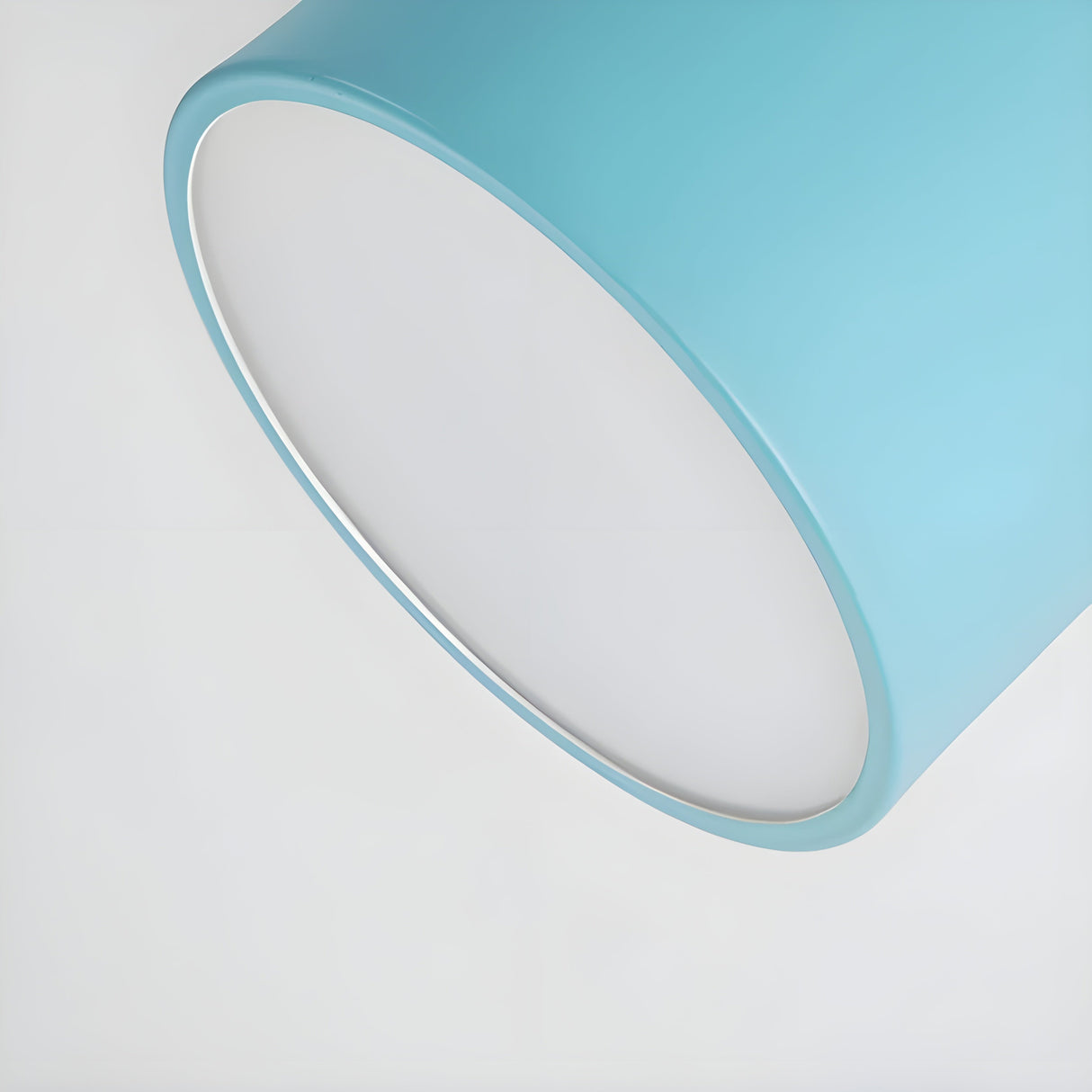 LED-taklampa i cylindrisk form – Varmt ljus i vintagestil industriell design | Med dekorativ detalj i trä Carvallo