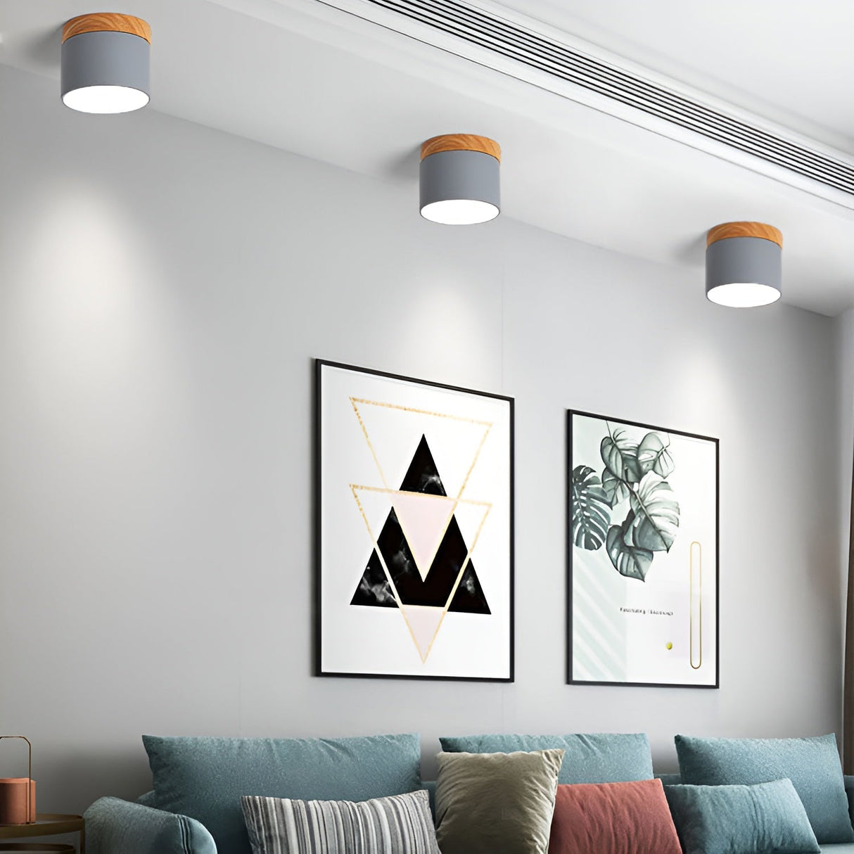 Carvallo – Minimalistisk Zylinder taklampa med Varm Ljus Accent Carvallo