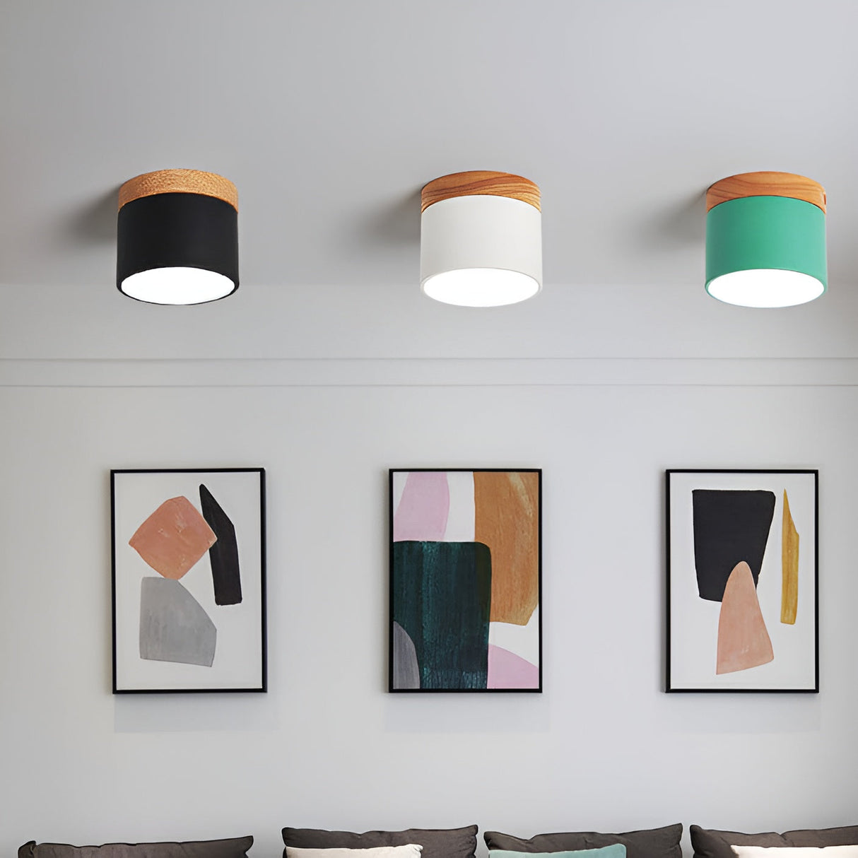 Carvallo – Minimalistisk Zylinder taklampa med Varm Ljus Accent Carvallo