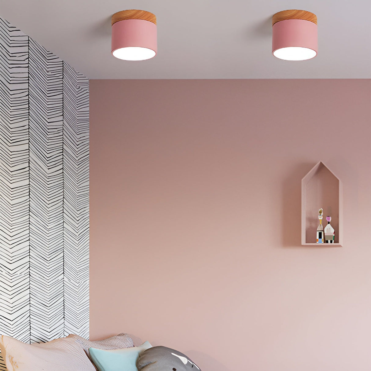 Carvallo – Minimalistisk Zylinder taklampa med Varm Ljus Accent Carvallo