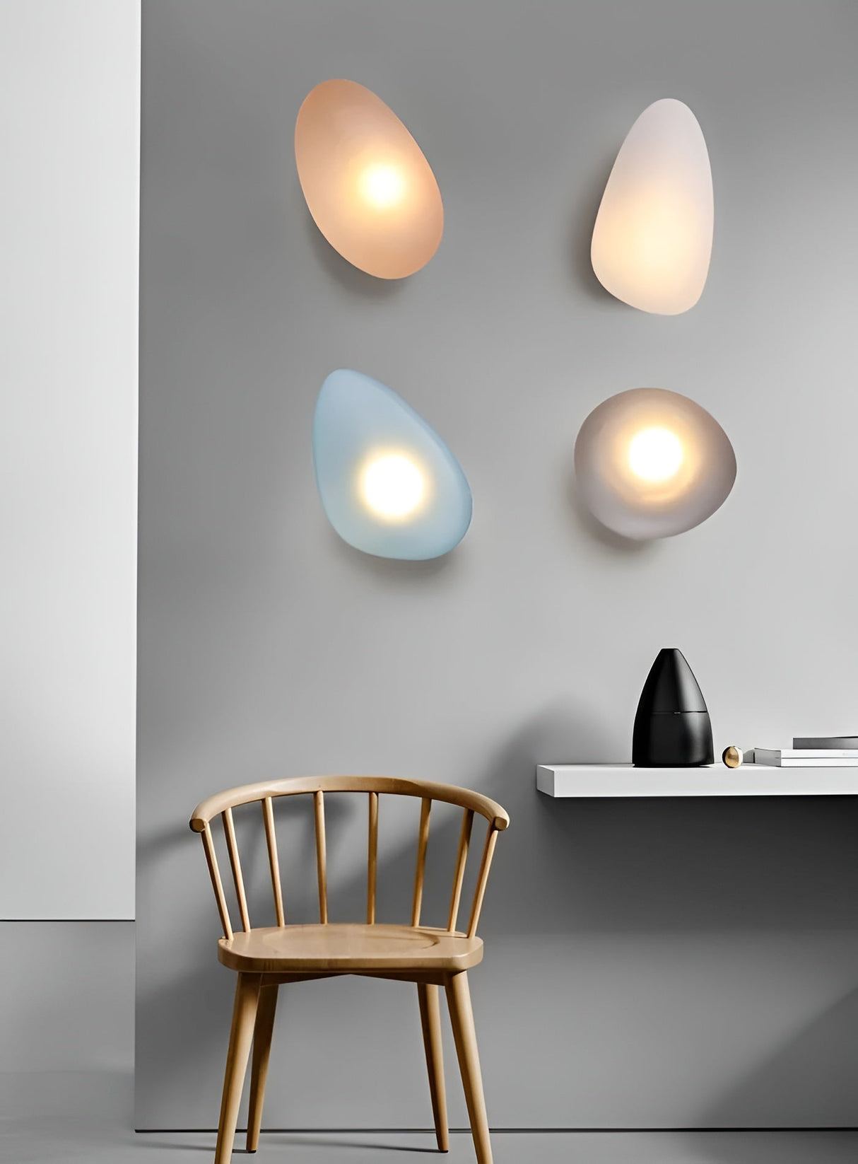 LED Vägglampa i Kieselstein Design – Dekorativ nordisk design för vardagsrum och hall Carvallo