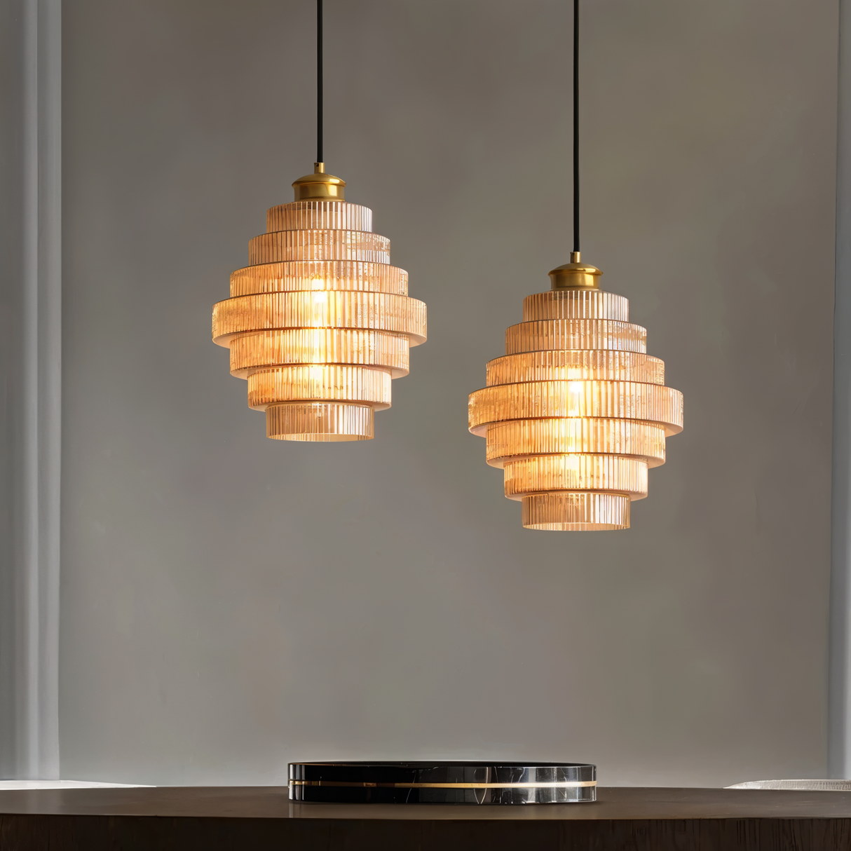Brilliante Taklampa – Stilfull Glaspendel i Retro Design Hemnix