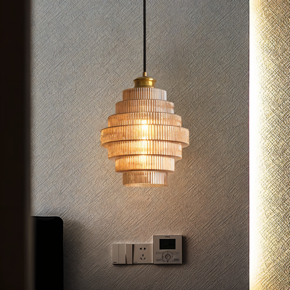Brilliante Taklampa – Stilfull Glaspendel i Retro Design Hemnix