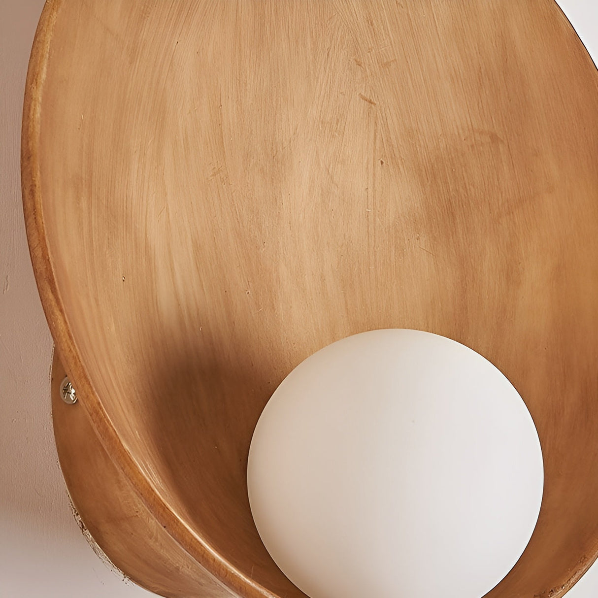 SerenityPearl - Wabi Sabi inspired wall lamp for an inviting atmosphere Carvallo