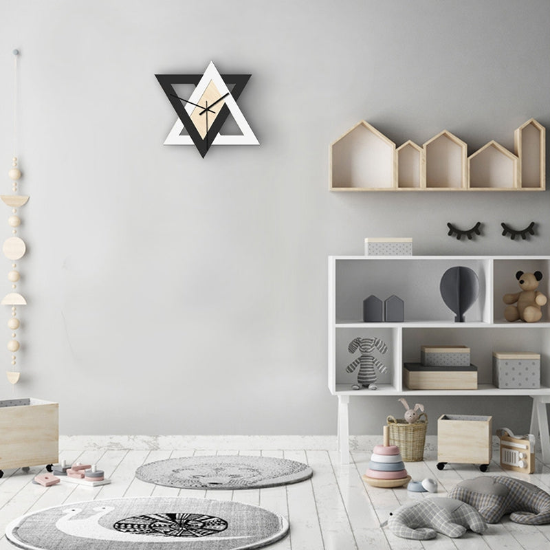 Carvallo - Konstnärlig triade väggklocka med modern stil Carvallo