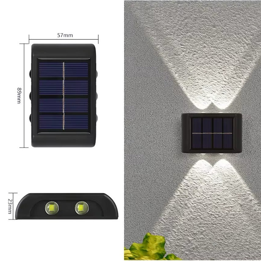 LED Solarbelysning för vägg Carvallo