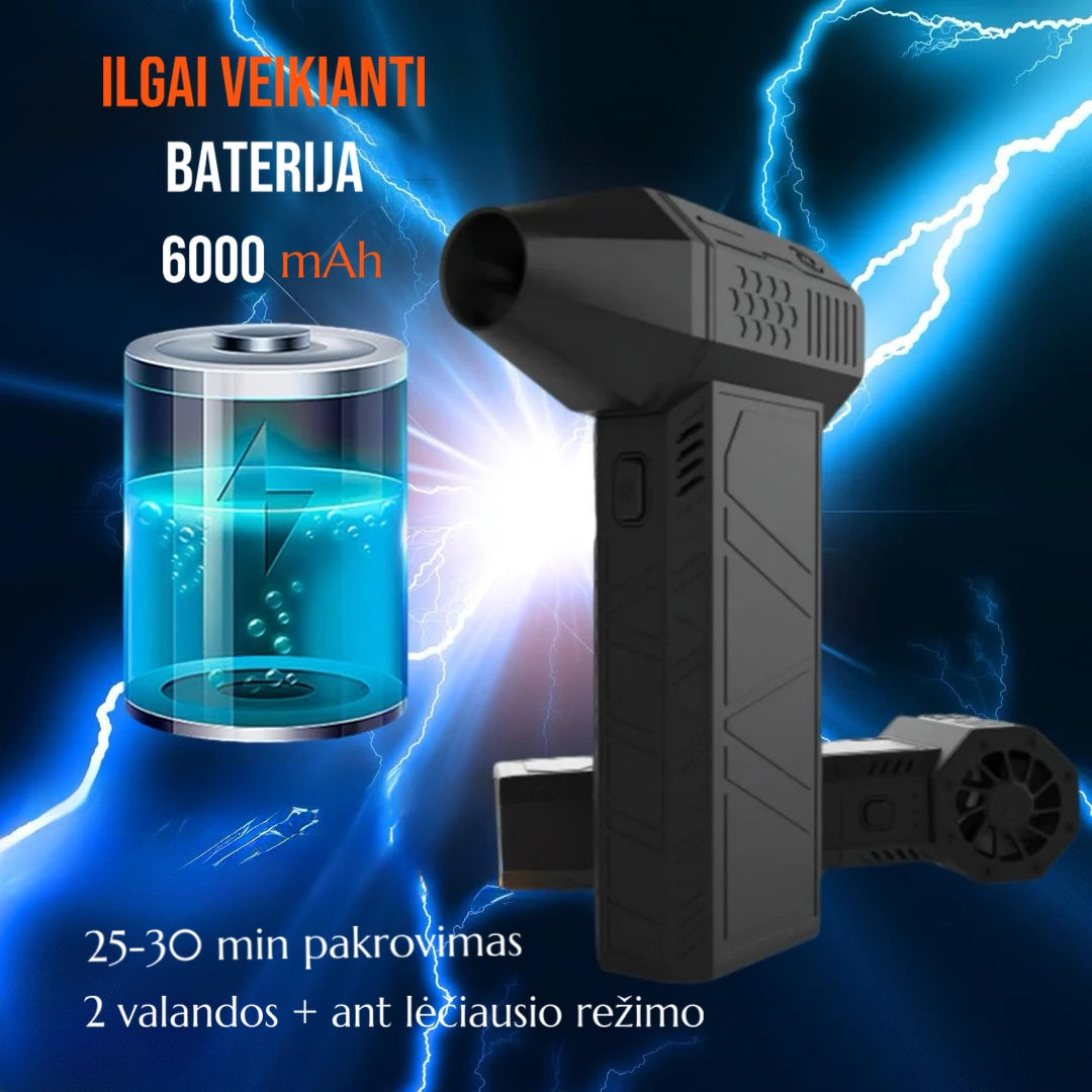 Högkrafts Luftblåsare & Vakuumdammrenare Carvallo