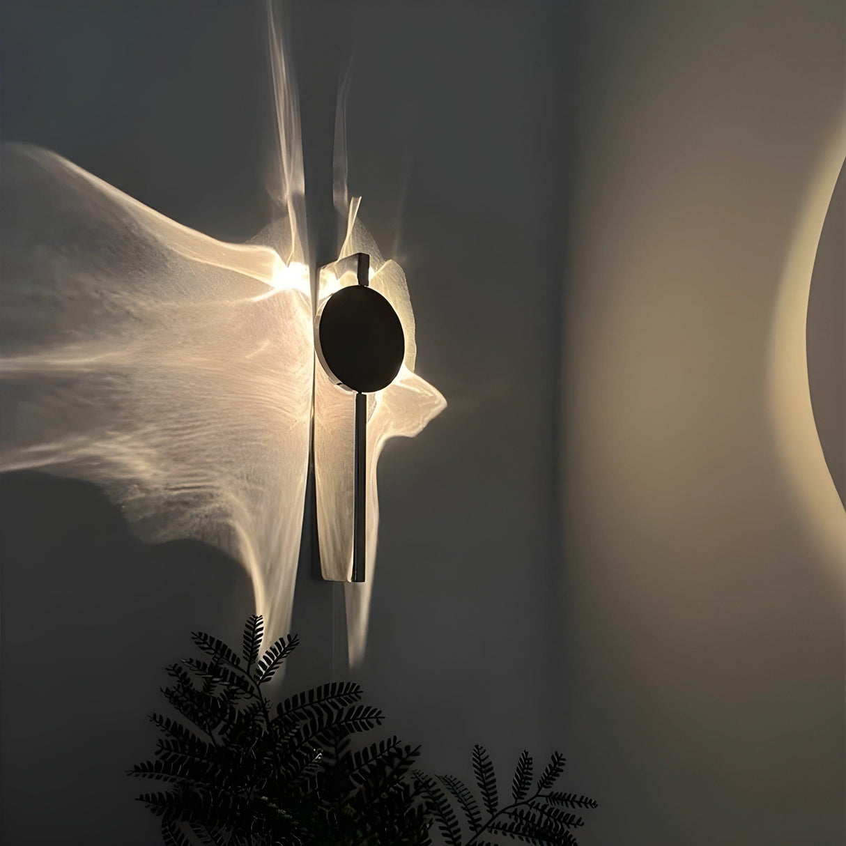 Stellar Light - Lyxig Rostfritt Stål Vägglampa för Hem Carvallo