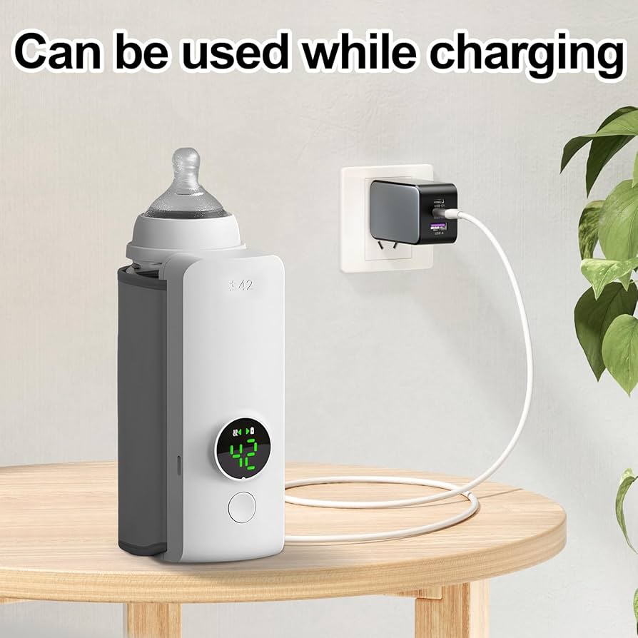 Bärbar Flaska Värmare – Kompakt & Bekväm Babyflaska Värmare för Användning på Språng Carvallo