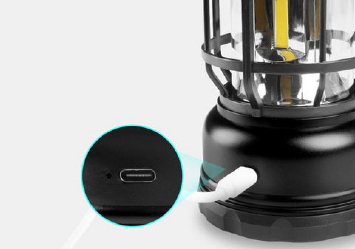 VintaLite – Smart bärbar lampa i vintage-stil Carvallo