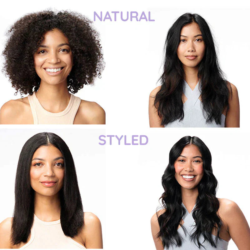 Luxora Professional 2 i 1 Rotating Iron Hair Brush Carvallo