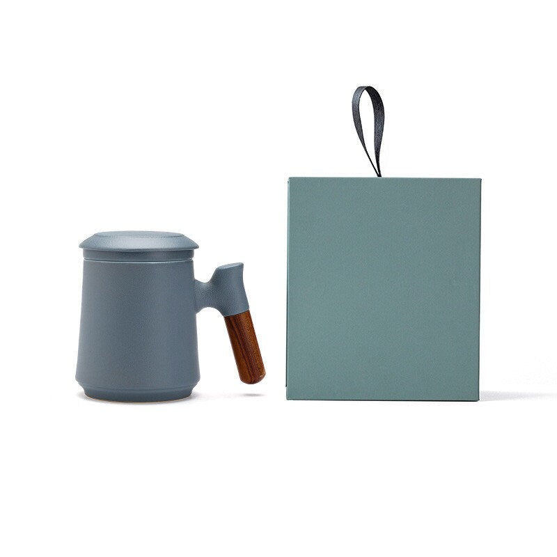 Carvallo – Hantverks tekopp med lock och perfekt för köket Carvallo