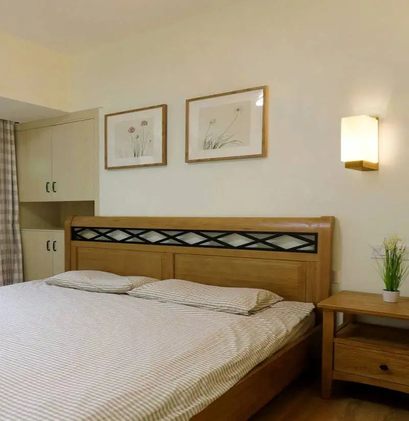 HinokiFlex - Japansk Trä Vägglampa Carvallo