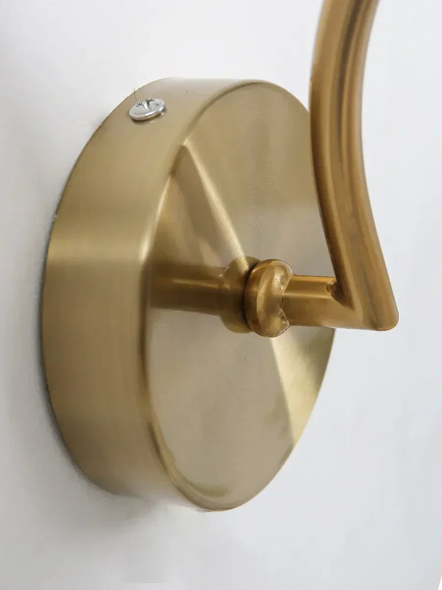 Jasmine LED Glas Vägglampa - Elegant Vägglampa i Kromlysstil, Dimbar och Lätt att Montera Carvallo