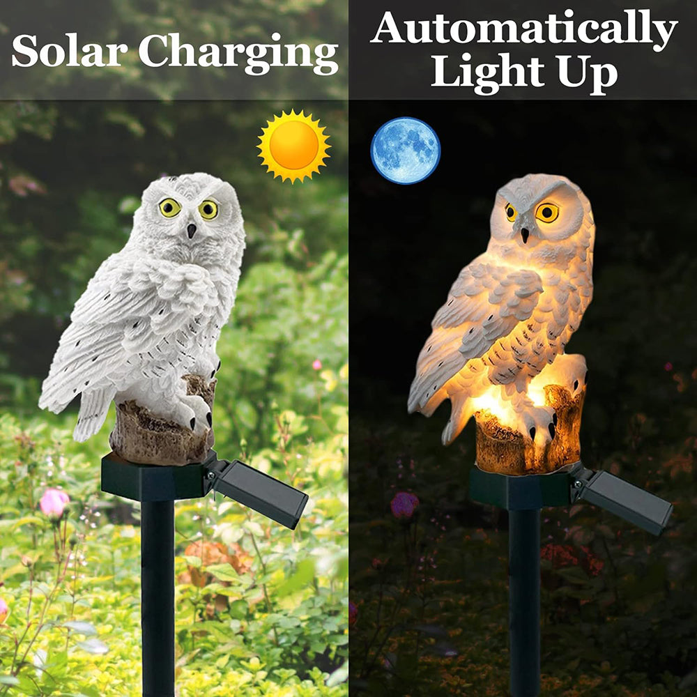 Solar Owl Garden Lights – 2-Pack Carvallo